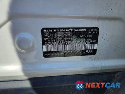 Zdjęcie 12 z 12 samochodu: 2019 MITSUBISHI ECLIPSE CROSS ES VIN:JA4AT3AA5KZ037557 - miniatura