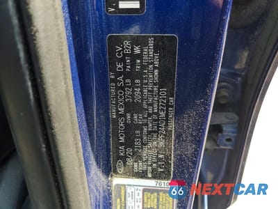 Zdjęcie 13 z 13 samochodu: 2021 KIA FORTE LXS VIN:3KPF24AD1ME272101 - miniatura