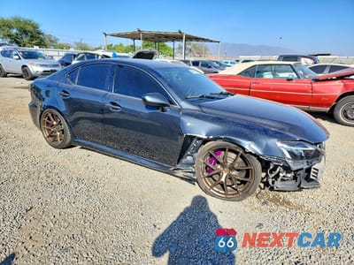 Czwarte zdjęcie samochodu z boku: 2008 LEXUS IS F BASE VIN:JTHBP262385004002 - miniatura