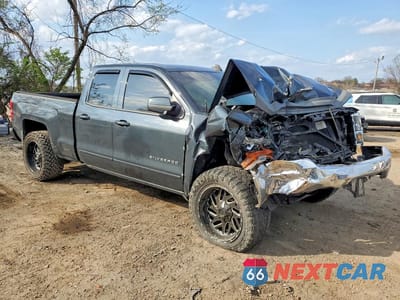 Czwarte zdjęcie samochodu z boku: 2019 CHEVROLET SILVERADO LD C1500 LT VIN:2GCRCPEC7K1129354 - miniatura