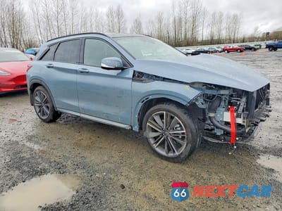 Czwarte zdjęcie samochodu z boku: 2025 INFINITI QX50 SPORT VIN:3PCAJ5FB5SF116774 - miniatura