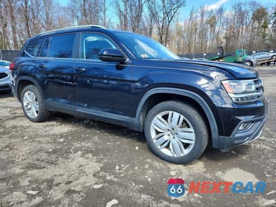 Czwarte zdjęcie samochodu z boku: 2019 VOLKSWAGEN ATLAS SE VIN:1V2WR2CA8KC603374 - miniatura