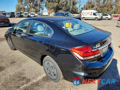 Drugie zdjęcie samochodu z przodu: 2013 HONDA CIVIC LX VIN:19XFB2F56DE281950 - miniatura