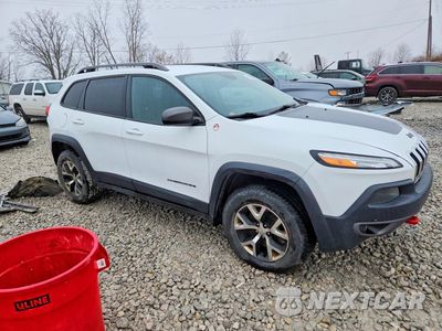 Czwarte zdjęcie samochodu z boku: 2015 JEEP CHEROKEE TRAILHAWK VIN:1C4PJMBS3FW651890 - miniatura
