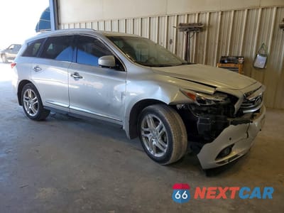 Czwarte zdjęcie samochodu z boku: 2013 INFINITI JX35 BASE VIN:5N1AL0MM1DC351993 - miniatura