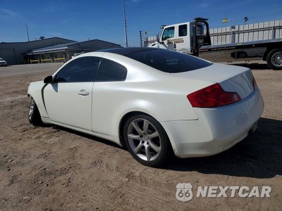 Drugie zdjęcie samochodu z przodu: 2003 INFINITI G35 BASE VIN:JNKCV54E43M212042 - miniatura