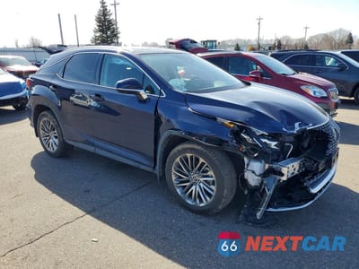 Czwarte zdjęcie samochodu z boku: 2022 LEXUS RX 350 BASE VIN:2T2JZMDA0NC336129 - miniatura