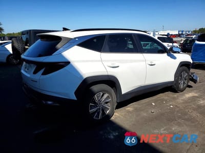 Trzecie zdjęcie samochodu z tyłu: 2022 HYUNDAI TUCSON HYBRID BLUE VIN:KM8JBCA17NU047139 - miniatura