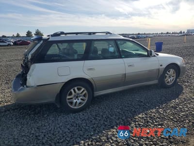 Trzecie zdjęcie samochodu z tyłu: 2001 SUBARU LEGACY OUTBACK H6 3.0 LL BEAN VIN:4S3BH806417639544 - miniatura