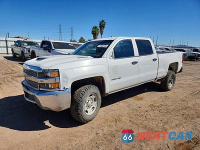 Drugie zdjęcie samochodu z przodu: 2019 CHEVROLET SILVERADO 2500HD 4WD 6.6L V8 TDSL VIN:1GC1KREY7KF114126 - miniatura