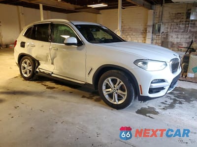 Czwarte zdjęcie samochodu z boku: 2020 BMW X3 SDRIVE30I VIN:5UXTY3C09LLU71360 - miniatura
