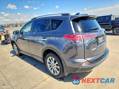 Drugie zdjęcie samochodu z przodu: 2017 TOYOTA RAV4 HYBRID LIMITED VIN:JTMDJREV1HD107201 - miniatura