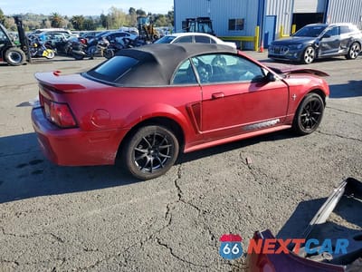 Trzecie zdjęcie samochodu z tyłu: 2003 FORD MUSTANG VIN:1FAFP44473F341283 - miniatura