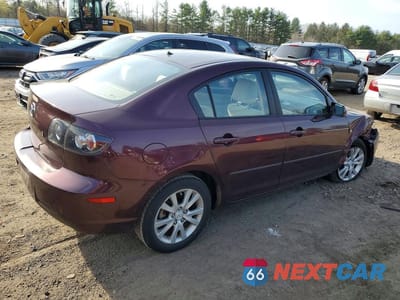 Trzecie zdjęcie samochodu z tyłu: 2007 MAZDA 3 I VIN:JM1BK32F971741550 - miniatura