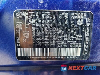 Zdjęcie 13 z 13 samochodu: 2021 NISSAN ROGUE SV VIN:JN8AT3BB1MW223540 - miniatura