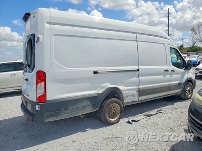 Trzecie zdjęcie samochodu z tyłu: 2023 FORD TRANSIT 350 HD DELIVERY VAN VIN:1FTBF4X89PKB00509 - miniatura