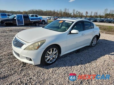 2010 INFINITI G37 SEDAN BASE JN1CV6AP1AM201139 - główne zdjęcie licytacji z USA - miniatura