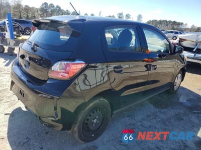 Trzecie zdjęcie samochodu z tyłu: 2024 MITSUBISHI MIRAGE ES VIN:ML32AUHJ9RH037592 - miniatura