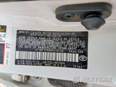 Zdjęcie 12 z 12 samochodu: 2017 TOYOTA CAMRY SE VIN:4T1BF1FK8HU319720 - miniatura