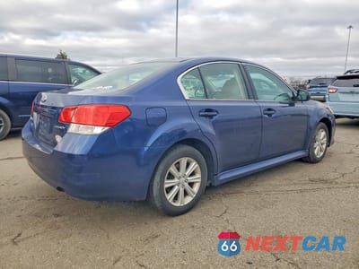 Trzecie zdjęcie samochodu z tyłu: 2011 SUBARU LEGACY 2.5I PREMIUM VIN:4S3BMCG67B3261457 - miniatura