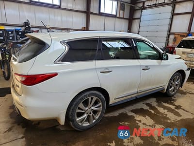 Trzecie zdjęcie samochodu z tyłu: 2013 INFINITI JX35 BASE VIN:5N1AL0MM8DC327545 - miniatura