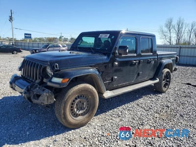 2022 JEEP GLADIATOR OVERLAND 1C6HJTFGXNL101811 - główne zdjęcie licytacji z USA - miniatura