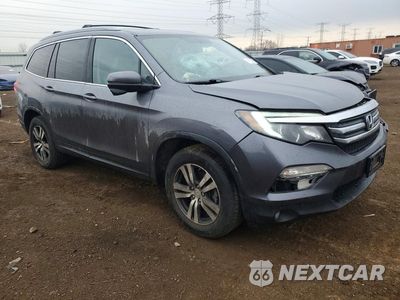 Czwarte zdjęcie samochodu z boku: 2016 HONDA PILOT EXL VIN:5FNYF6H58GB013529 - miniatura