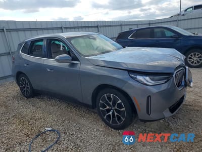 Czwarte zdjęcie samochodu z boku: 2026 BMW X3 30 XDRIVE VIN:5UX53GP09T9270970 - miniatura