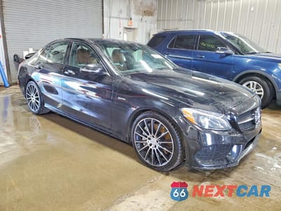 Czwarte zdjęcie samochodu z boku: 2017 MERCEDES-BENZ C 43 4MATIC AMG VIN:55SWF6EB8HU201310 - miniatura