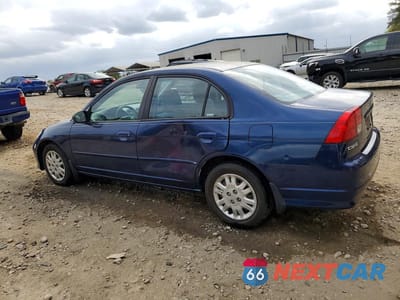 Drugie zdjęcie samochodu z przodu: 2005 HONDA CIVIC LX VIN:2HGES16515H513450 - miniatura