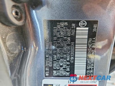 Zdjęcie 12 z 12 samochodu: 2013 TOYOTA AVALON LIMITED VIN:4T1BK1EBXDU035349 - miniatura