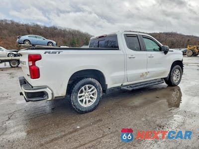 Trzecie zdjęcie samochodu z tyłu: 2019 CHEVROLET SILVERADO K1500 RST VIN:1GCRYEED8KZ338043 - miniatura