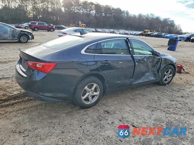 Trzecie zdjęcie samochodu z tyłu: 2017 CHEVROLET MALIBU LS VIN:1G1ZB5ST6HF119274 - miniatura