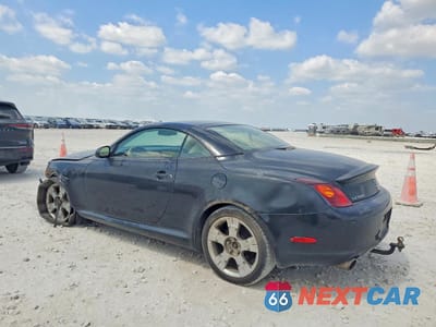 Drugie zdjęcie samochodu z przodu: 2003 LEXUS SC 430 BASE VIN:JTHFN48Y730038910 - miniatura