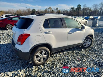 Trzecie zdjęcie samochodu z tyłu: 2015 CHEVROLET TRAX 1LT VIN:KL7CJRSB7FB215964 - miniatura