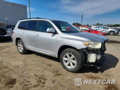 Czwarte zdjęcie samochodu z boku: 2010 TOYOTA HIGHLANDER SE VIN:5TDJK3EHXAS040440 - miniatura
