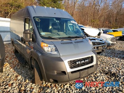 Czwarte zdjęcie samochodu z boku: 2020 RAM PROMASTER 3500 DELIVERY VAN VIN:3C6URVJG0LE147681 - miniatura