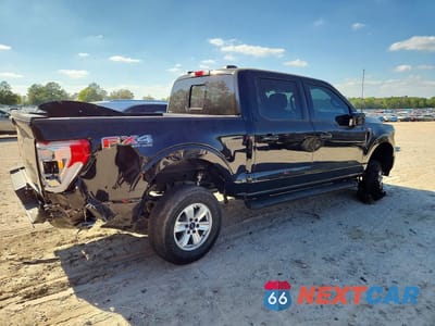Trzecie zdjęcie samochodu z tyłu: 2022 FORD F150 SUPERCREW VIN:1FTFW1E52NKD60692 - miniatura