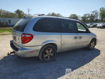 Trzecie zdjęcie samochodu z tyłu: 2007 DODGE GRAND CARAVAN SXT VIN:2D4GP44L07R193971 - miniatura