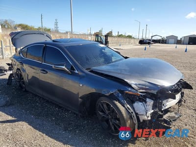 Czwarte zdjęcie samochodu z boku: 2022 LEXUS ES 350 F SPORT VIN:58AGZ1B14NU124924 - miniatura