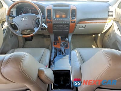 Zdjęcie 8 z 13 samochodu: 2005 LEXUS GX 470 BASE VIN:JTJBT20X650076075 - miniatura