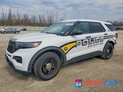 2021 FORD EXPLORER POLICE INTERCEPTOR 1FM5K8AW1MNA14673 - główne zdjęcie licytacji z USA - miniatura