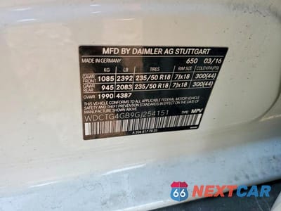 Zdjęcie 13 z 13 samochodu: 2016 MERCEDES-BENZ GLA 250 4MATIC VIN:WDCTG4GB9GJ254151 - miniatura