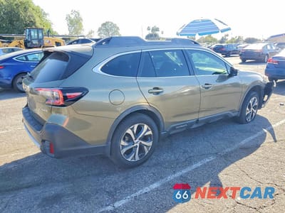 Trzecie zdjęcie samochodu z tyłu: 2020 SUBARU OUTBACK LIMITED VIN:4S4BTANC5L3250583 - miniatura