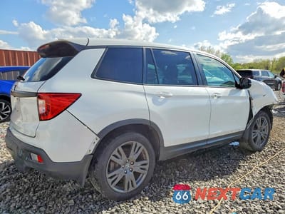 Trzecie zdjęcie samochodu z tyłu: 2020 HONDA PASSPORT EXL VIN:5FNYF7H58LB004958 - miniatura