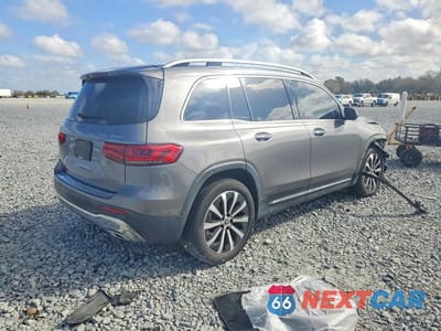 Trzecie zdjęcie samochodu z tyłu: 2021 MERCEDES-BENZ GLB 250 4MATIC VIN:W1N4M4HB1MW146387 - miniatura