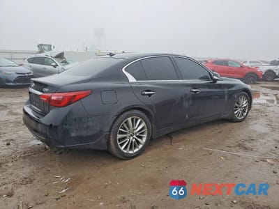 Trzecie zdjęcie samochodu z tyłu: 2023 INFINITI Q50 LUXE VIN:JN1EV7BR7PM540110 - miniatura