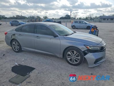 Czwarte zdjęcie samochodu z boku: 2019 HONDA ACCORD LX VIN:1HGCV1F16KA025777 - miniatura