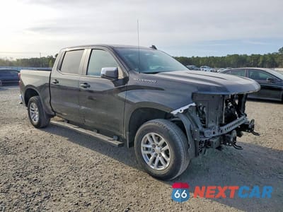 Czwarte zdjęcie samochodu z boku: 2021 CHEV SILVERADO VIN:3GCPYJEK5MG374841 - miniatura