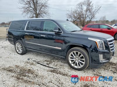 Czwarte zdjęcie samochodu z boku: 2019 CADILLAC ESCALADE ESV PREMIUM LUXURY VIN:1GYS4JKJ2KR105673 - miniatura